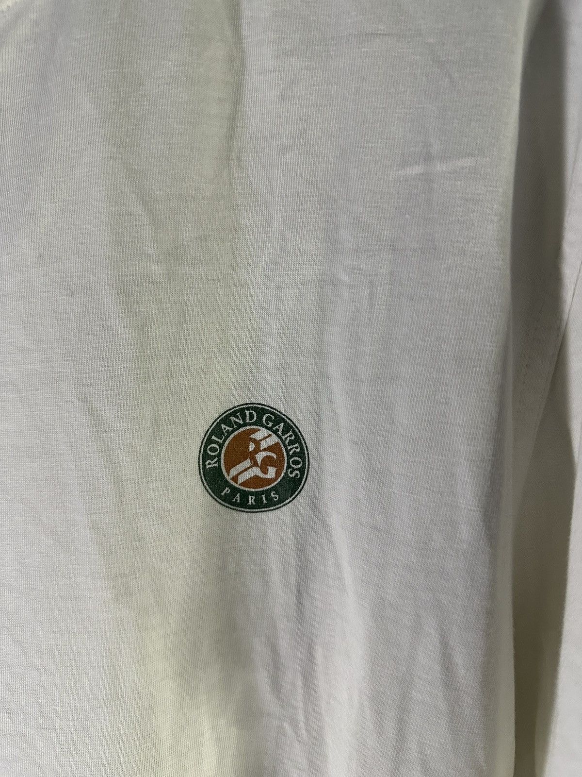 Vintage Vintage 2003 Official Roland Garros Graphic Tee Size US L / EU 52-54 / 3 - 7 Thumbnail