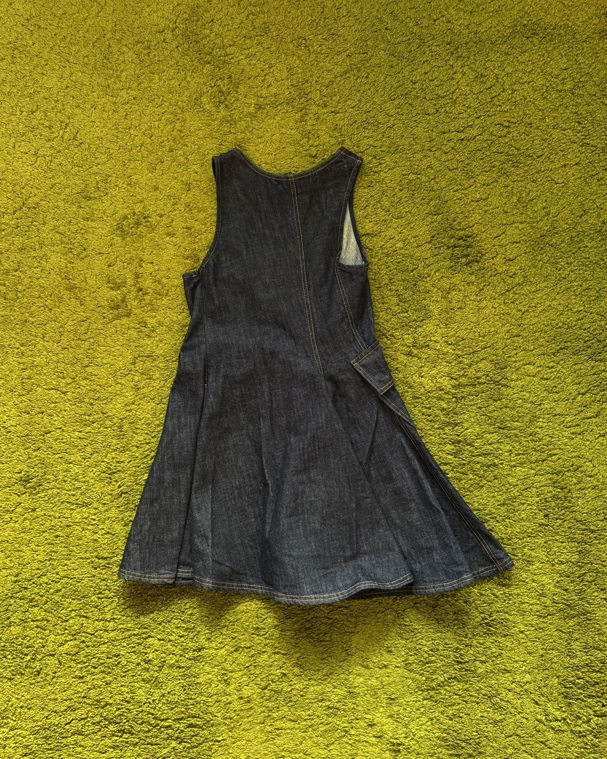 Carven × Designer Carven fit & flare babydoll denim mini dress Size S / US 4 / IT 40 - 12 Thumbnail