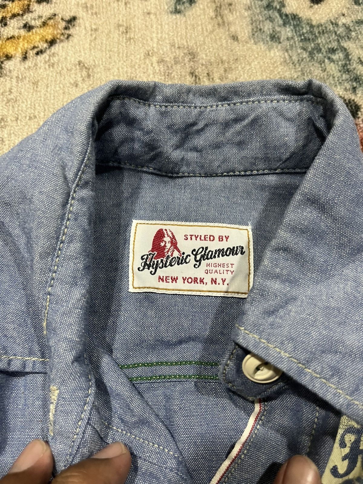 Hysteric Glamour Chambray light blue Size M / US 6-8 / IT 42-44 - 9 Thumbnail