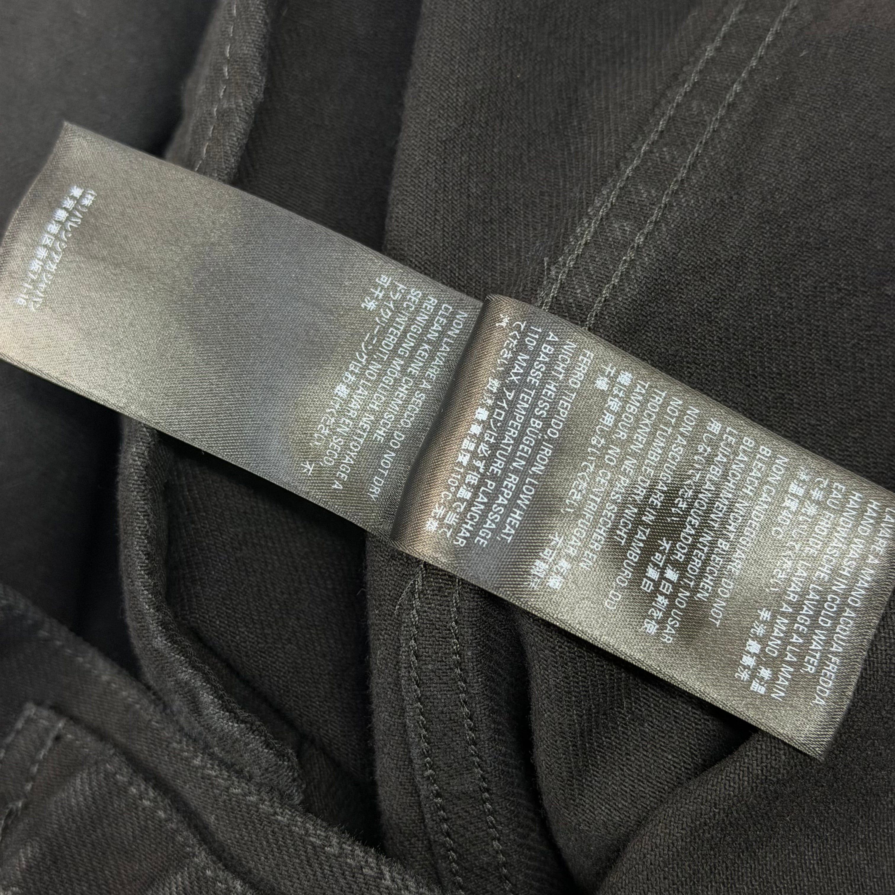 Balenciaga Balenciaga Crystal Logo Denim Jacket 36 (M) Size US M / EU 48-50 / 2 - 7 Thumbnail