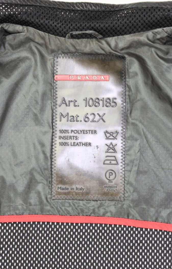 Prada Prada Jacket 1999 Coat Mesh Bomber Red Tab Sport EX0010 Size M / US 6-8 / IT 42-44 - 10 Thumbnail