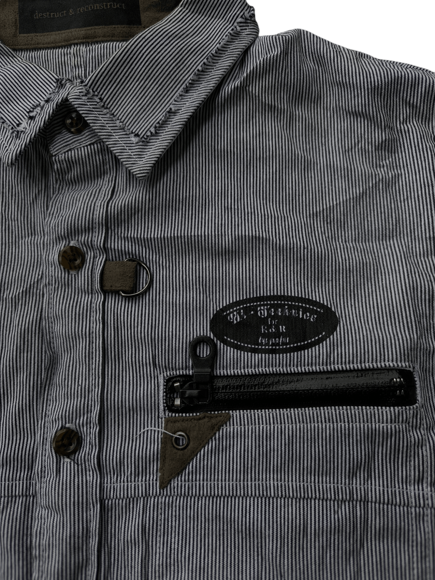 Japanese Brand × PPFM JAPAN PPFM HICKORY STRIPE SHIRT Size US S / EU 44-46 / 1 - 5 Thumbnail