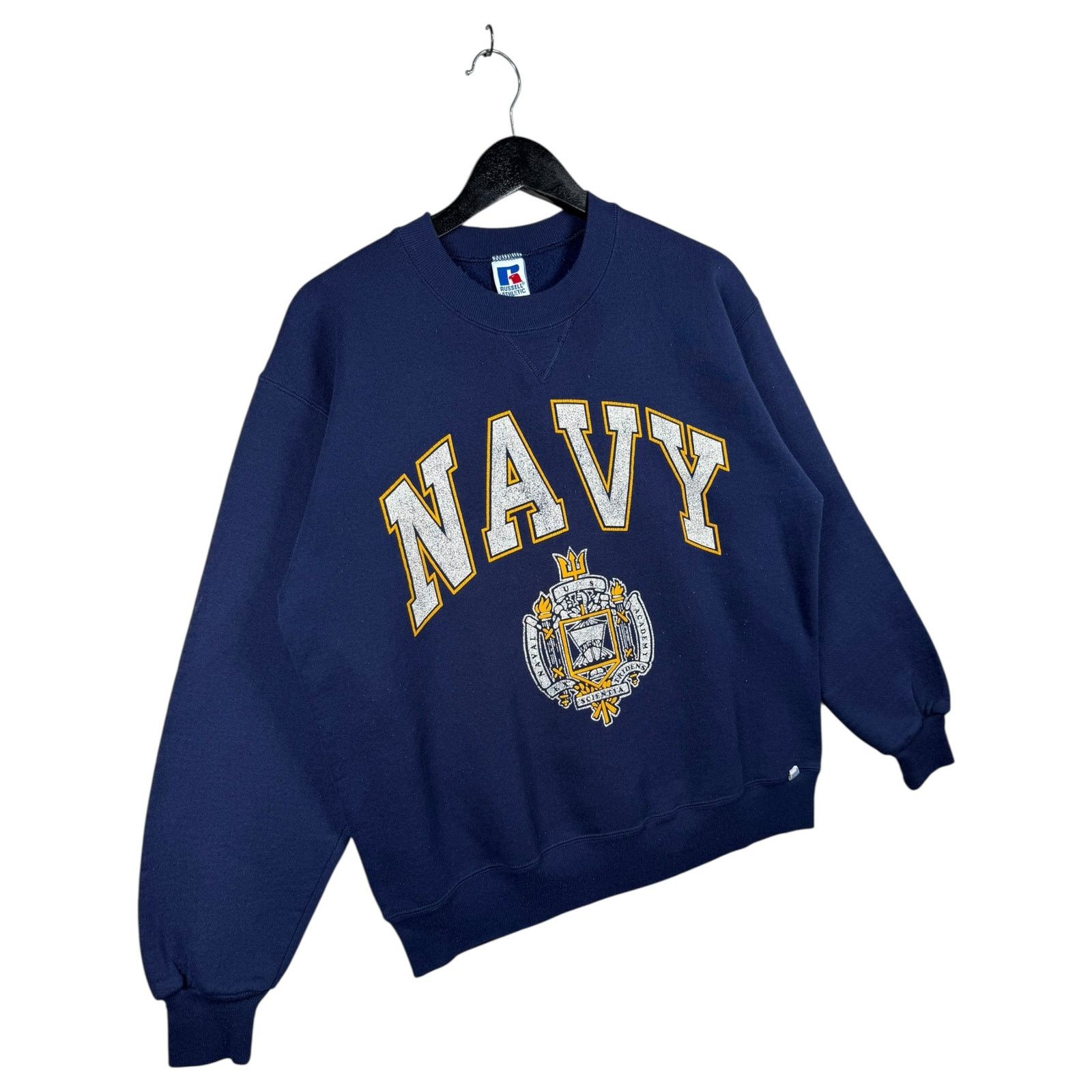 Russell Athletic Vintage US Naval Academy Navy Crewneck Large Size US L / EU 52-54 / 3 - 4 Thumbnail