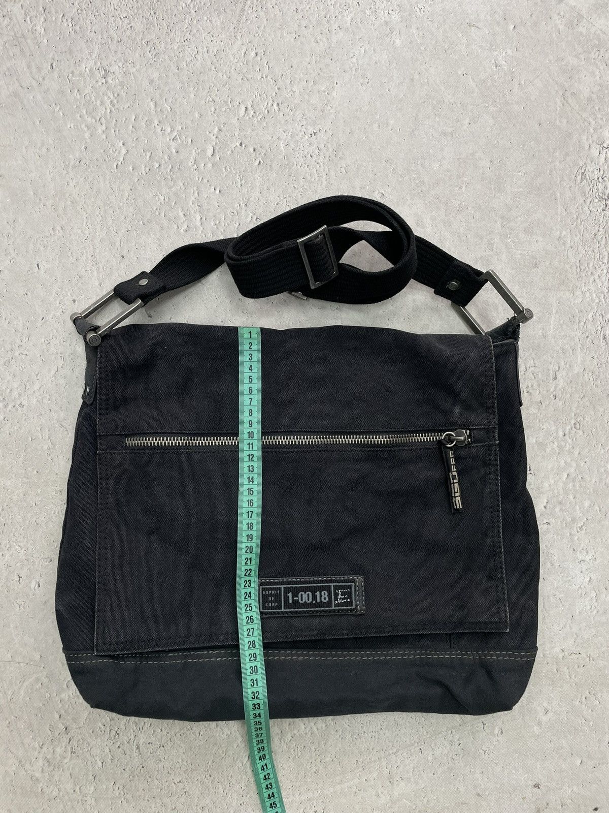 Esprit Vintage Diesel style y2k canvas messenger bag y2k Size ONE SIZE - 13 Thumbnail