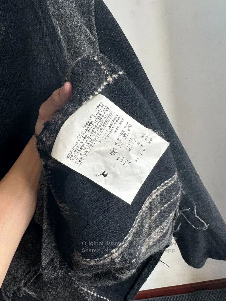 Comme des Garcons COMME des GARCONS SHIRT Patchwork Wool Blazer. Size US M / EU 48-50 / 2 - 6 Thumbnail