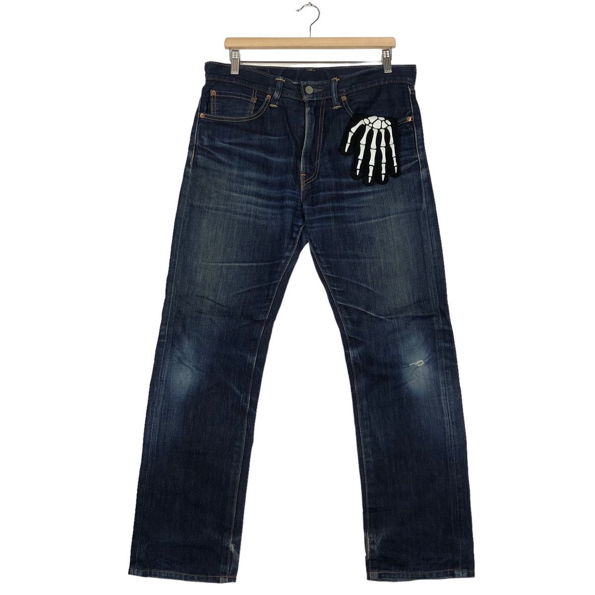 Levi's 🔥RARE 90’s VINTAGE LEVI’S DENIM JEANS STRAIGHT CUT Size US 36 / EU 52 - 2 Thumbnail