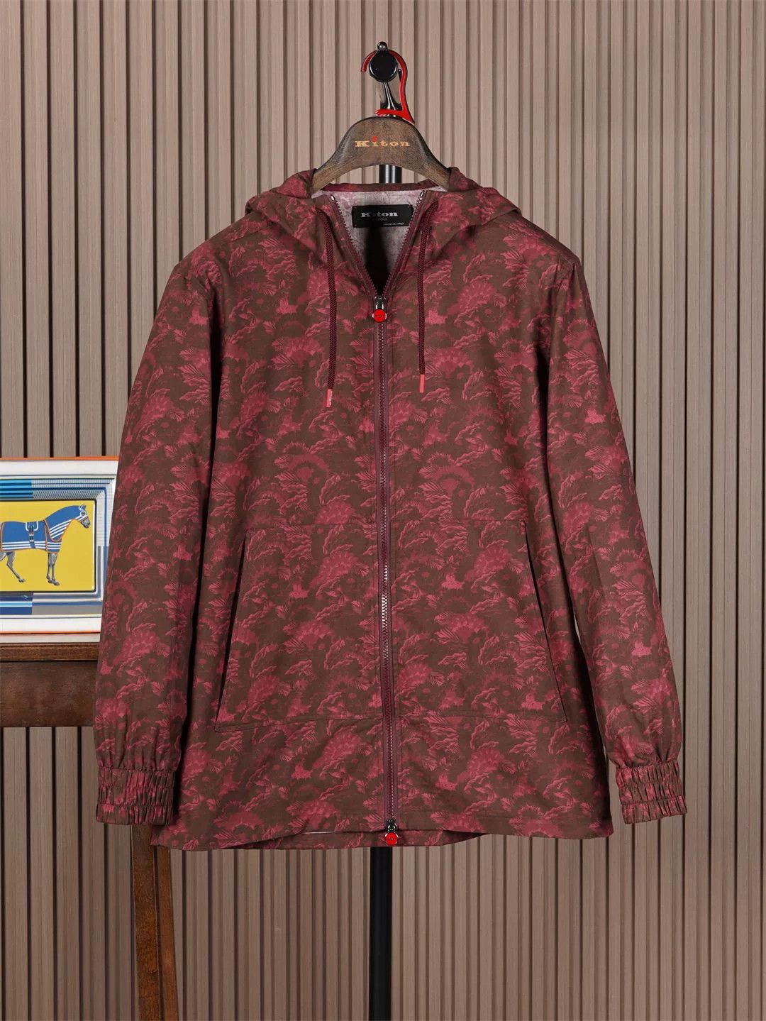 Kiton Kiton Cotton Hooded Jacket Sale Size US M / EU 48-50 / 2 - 1 Thumbnail