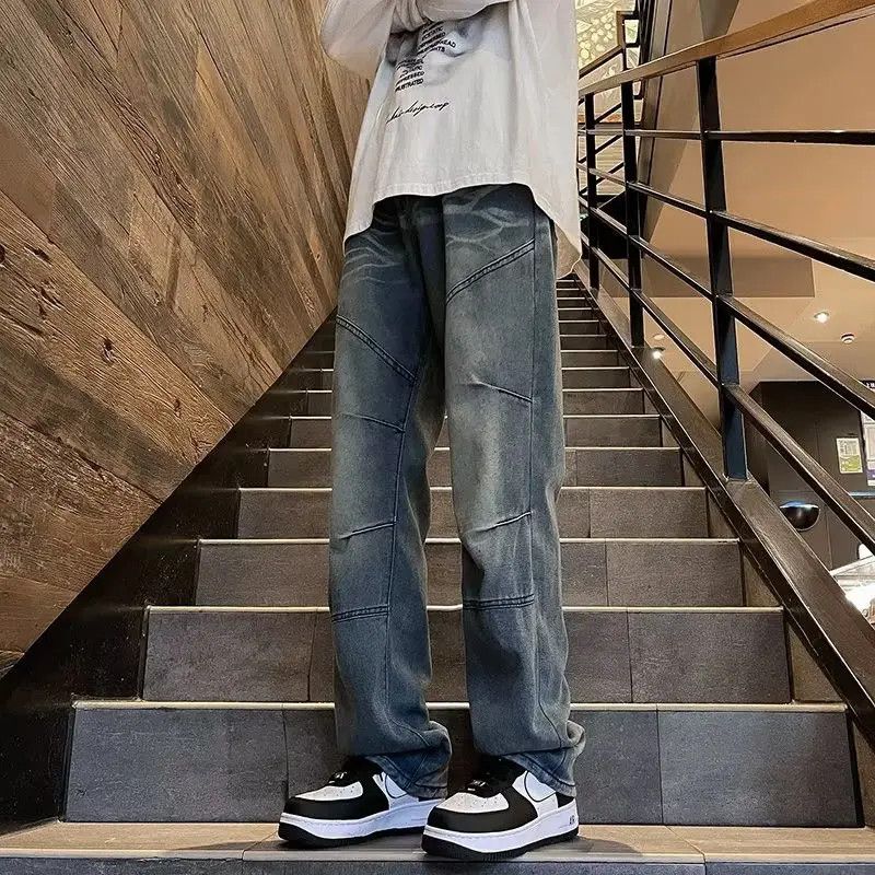 Japanese Brand × Jean Retro loose casual high street jeans Size US 32 / EU 48 - 2 Thumbnail