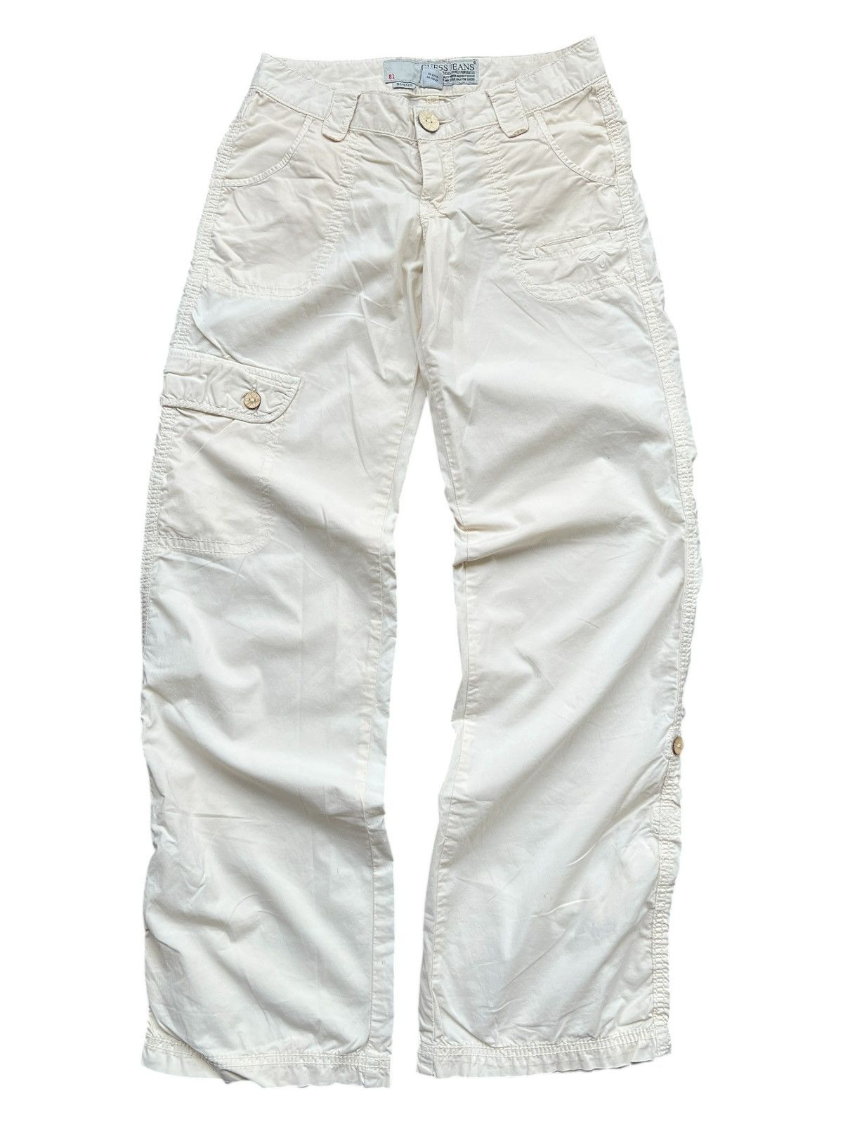 Guess 1990s Guess Jeans Cargo Pants Size 42" / US 20 - 1 Thumbnail