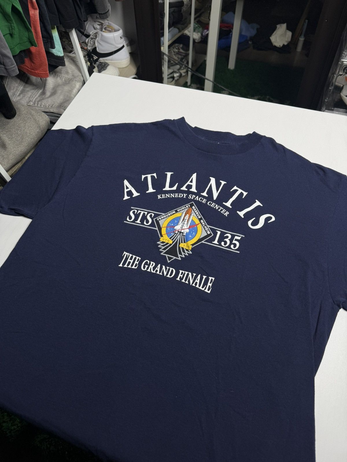 Vintage VINTAGE 1990's Kennedy Space Center “Navy” (XL) DEADSTOCK Size US XL / EU 56 / 4 - 1 Thumbnail