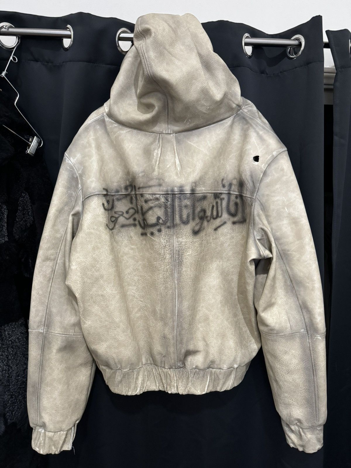 Other Janaza Leather Bomber Zip Up Size US L / EU 52-54 / 3 - 1 Thumbnail