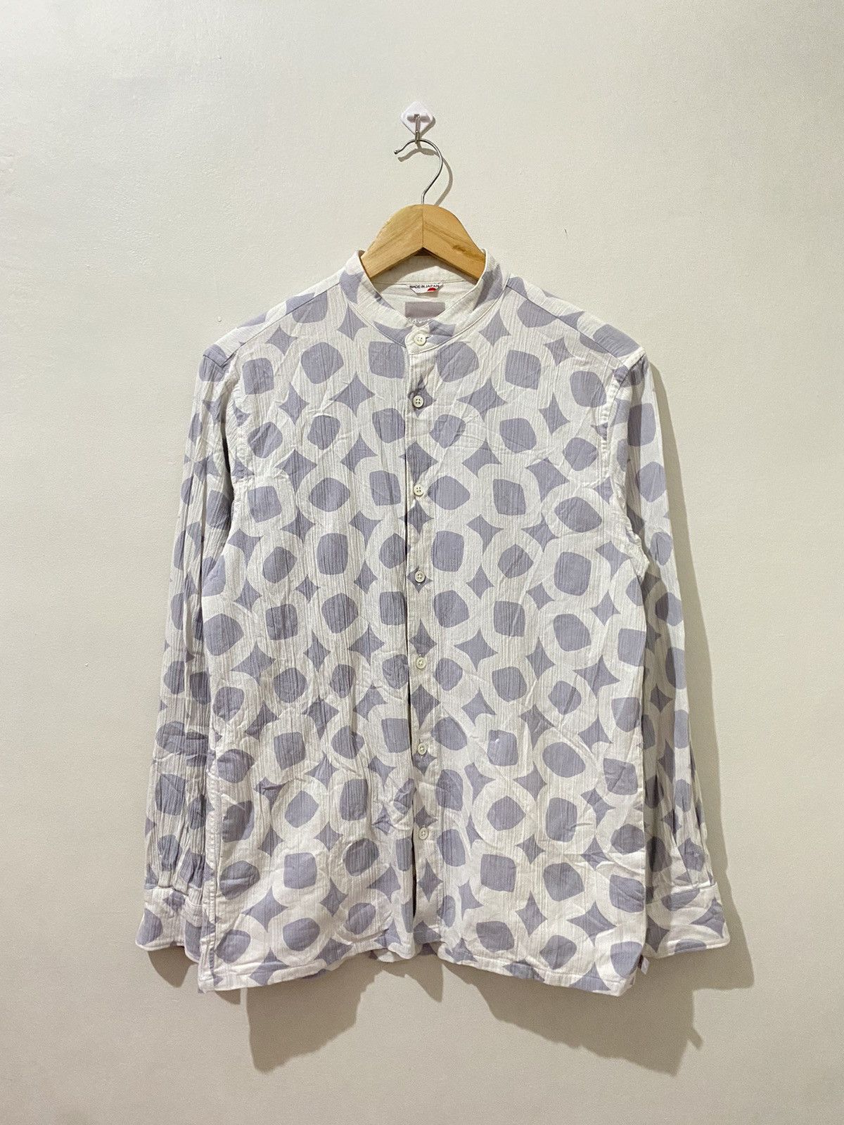 SOU SOU Sou Sou Stand Collar Buttondown Polo Size US M / EU 48-50 / 2 - 1 Thumbnail