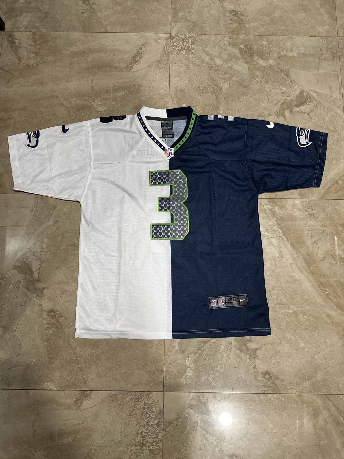 Seahawks split jersey hotsell