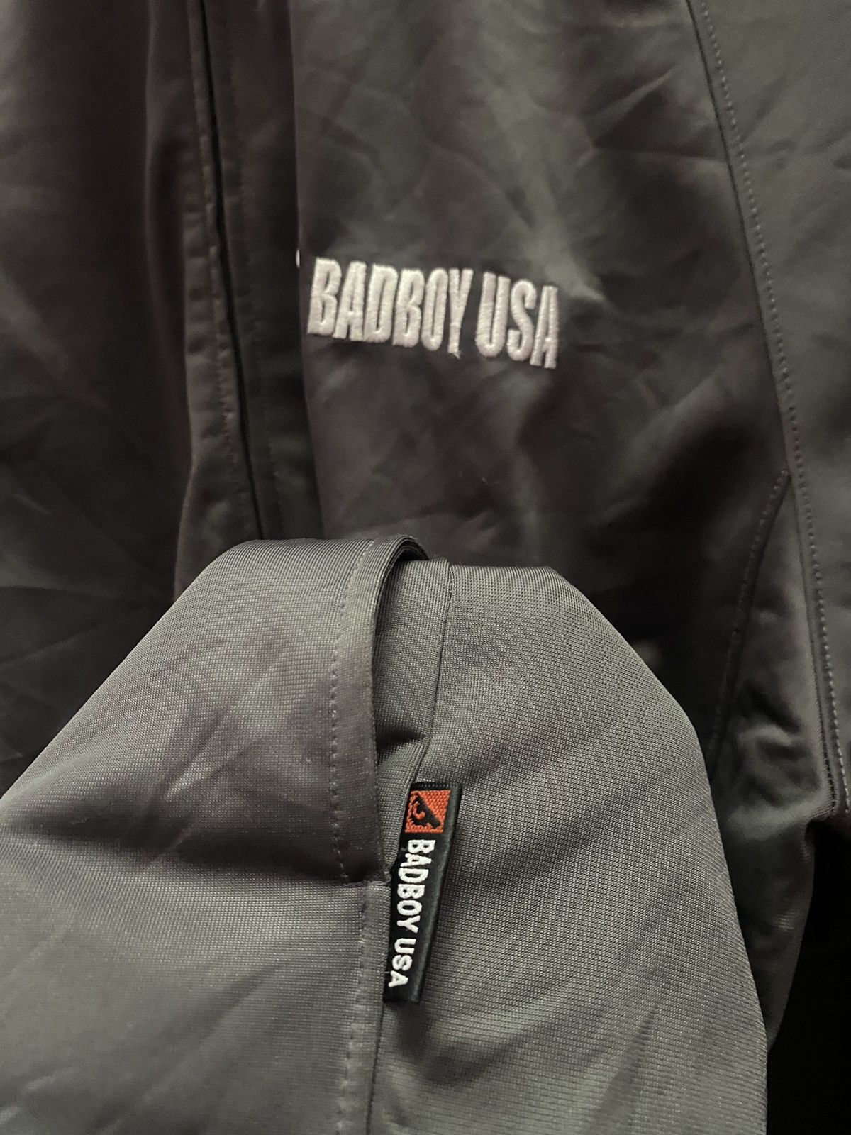 Band Tees 2000s Bad Boy USA Track Top Rap Zipper Jacket Size US L / EU 52-54 / 3 - 7 Thumbnail