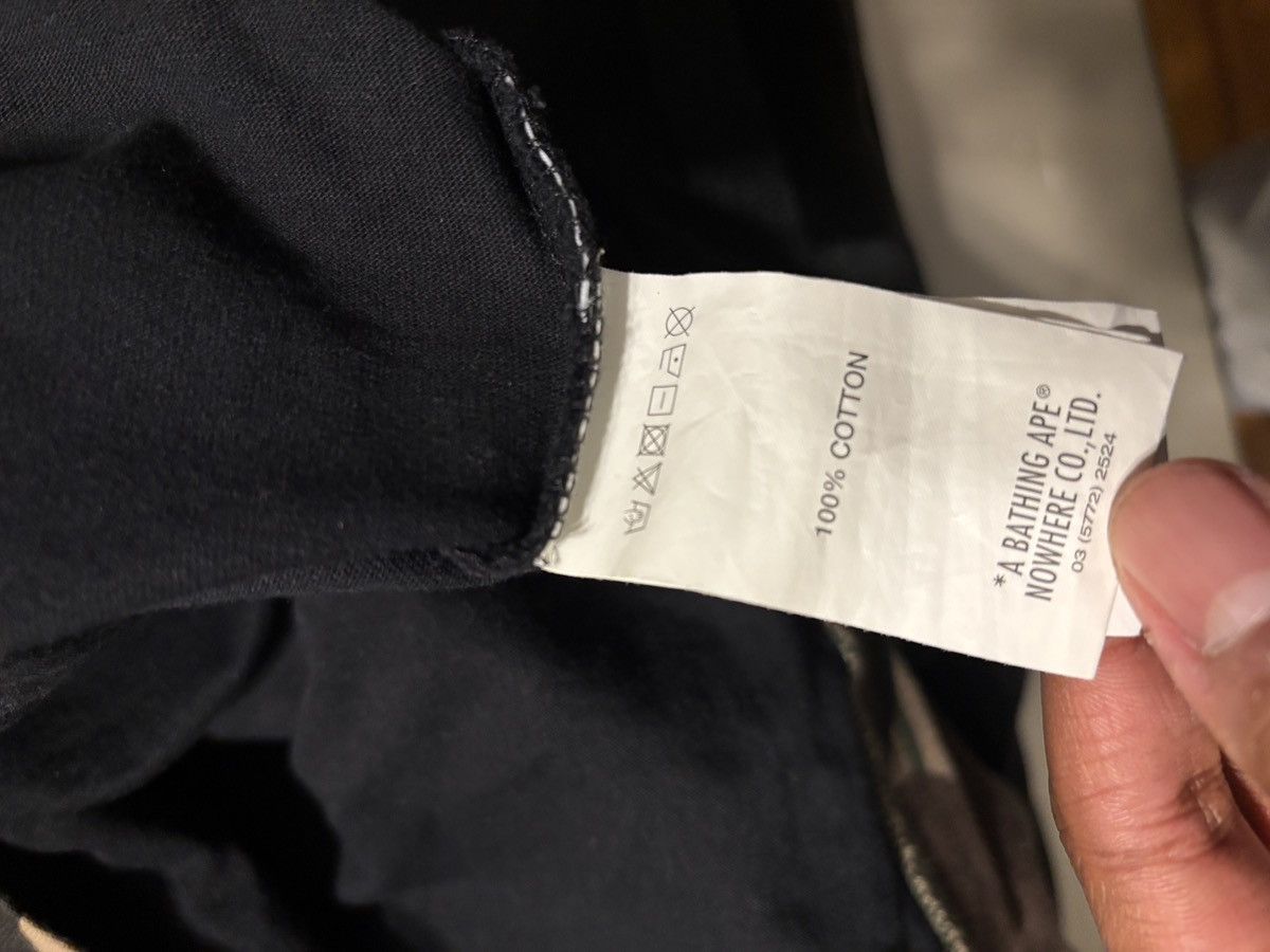 Aape Black and camo oversized tee Size US L / EU 52-54 / 3 - 6 Thumbnail