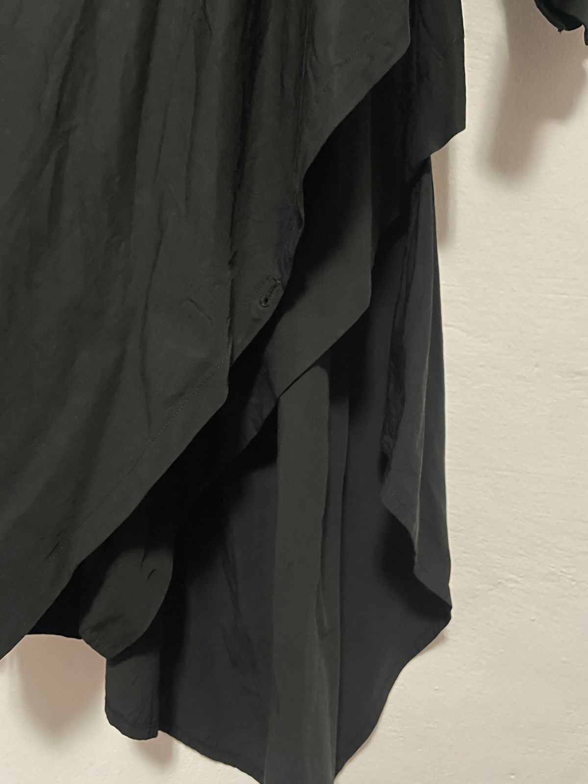 Yohji Yamamoto Yohji yamamoto fw18 asymmetrical long shirt Size US L / EU 52-54 / 3 - 6 Thumbnail