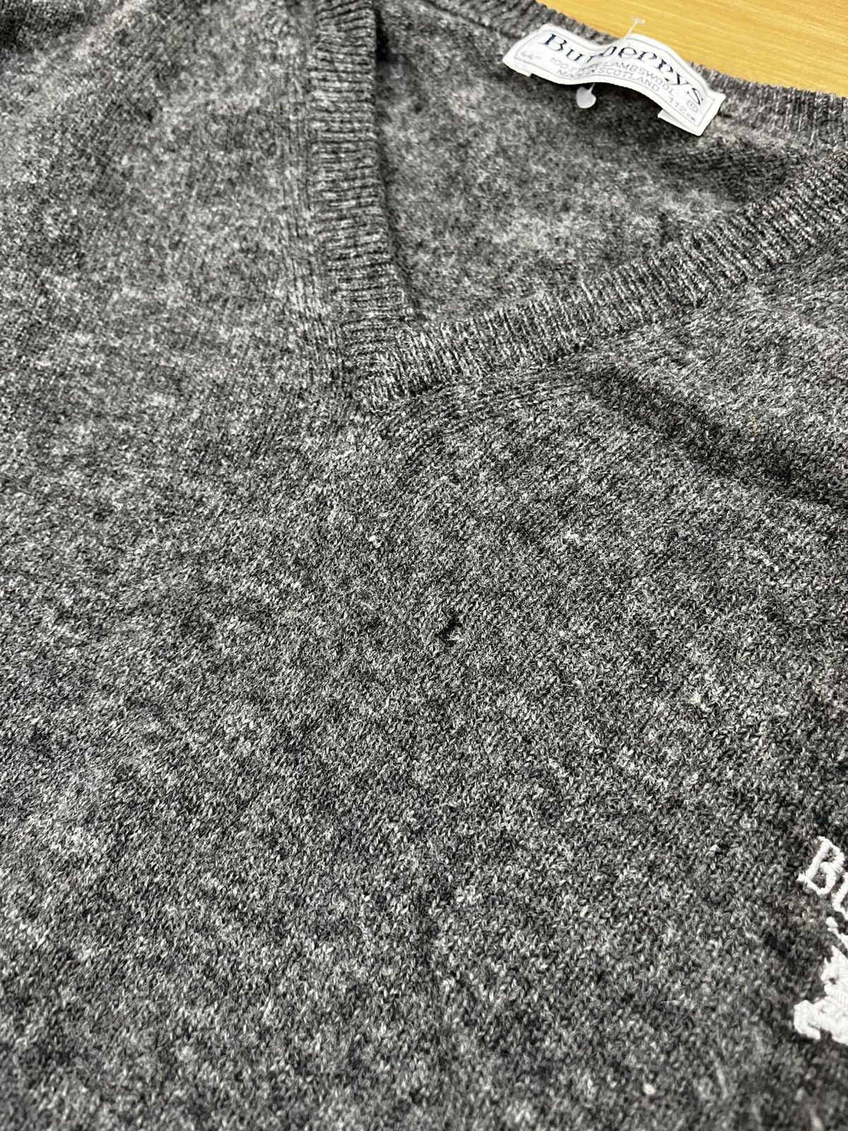 Burberry × Vintage Burberry Pure Lambswool Knitwear Size US M / EU 48-50 / 2 - 6 Thumbnail