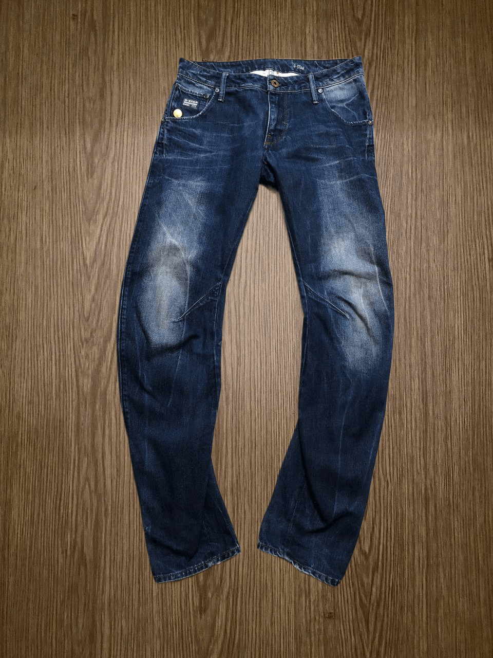 G-Star Vintage Gstar Raw Japanese Avant Garde Opium Y2K Denim Jeans Size US 31 - 1 Thumbnail