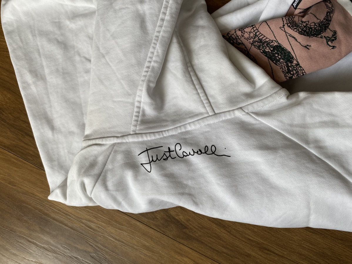 Designer × Just Cavalli × Roberto Cavalli Just Cavalli Hoodie White Size M Size US M / EU 48-50 / 2 - 14 Thumbnail