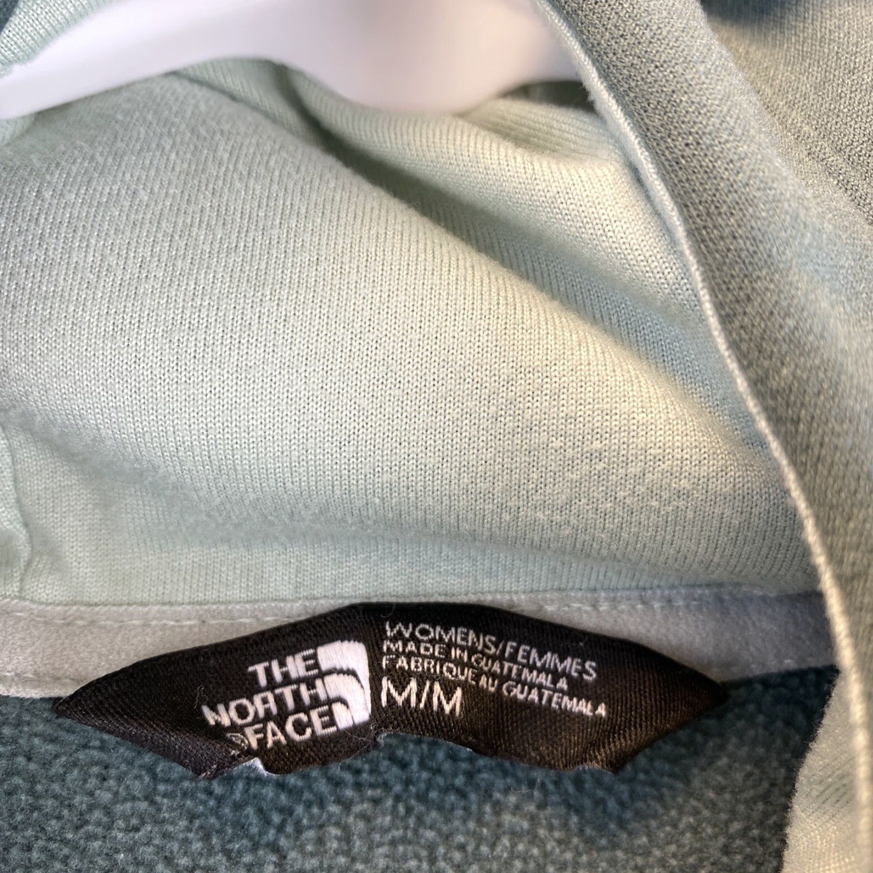 The North Face The North Face Hoodie Zip Pullover M Medium Green Big Logo 57-21 Womens Size M / US 6-8 / IT 42-44 - 3 Thumbnail
