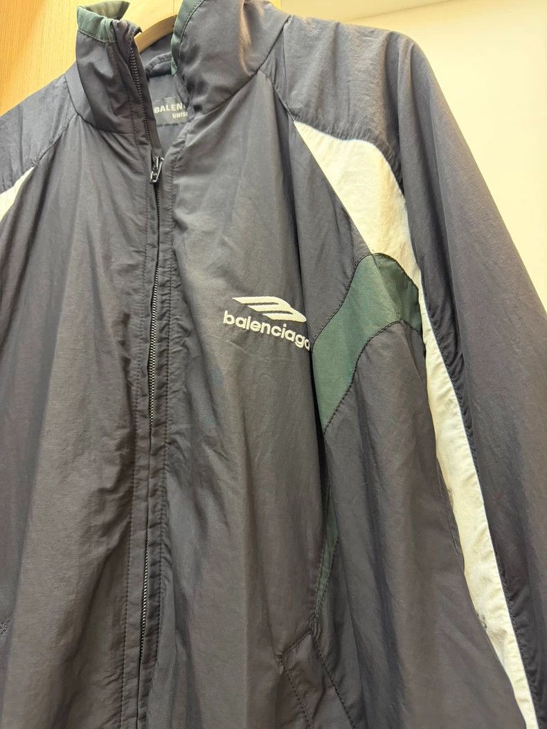 Balenciaga Balenciaga Patchwork Retro Sports Jacket Size US S / EU 44-46 / 1 - 2 Thumbnail