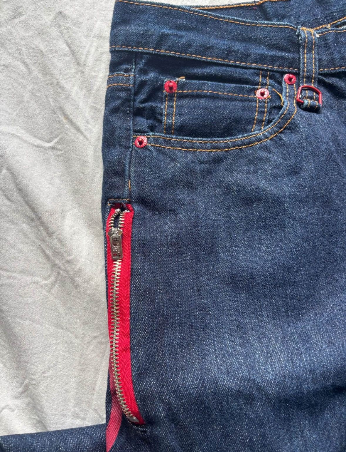 Levi's VINTAGE RARE LEVIS FENOM X FRAGMENT SELVEDGE JAPANESE DENIM Size US 32 / EU 48 - 3 Thumbnail