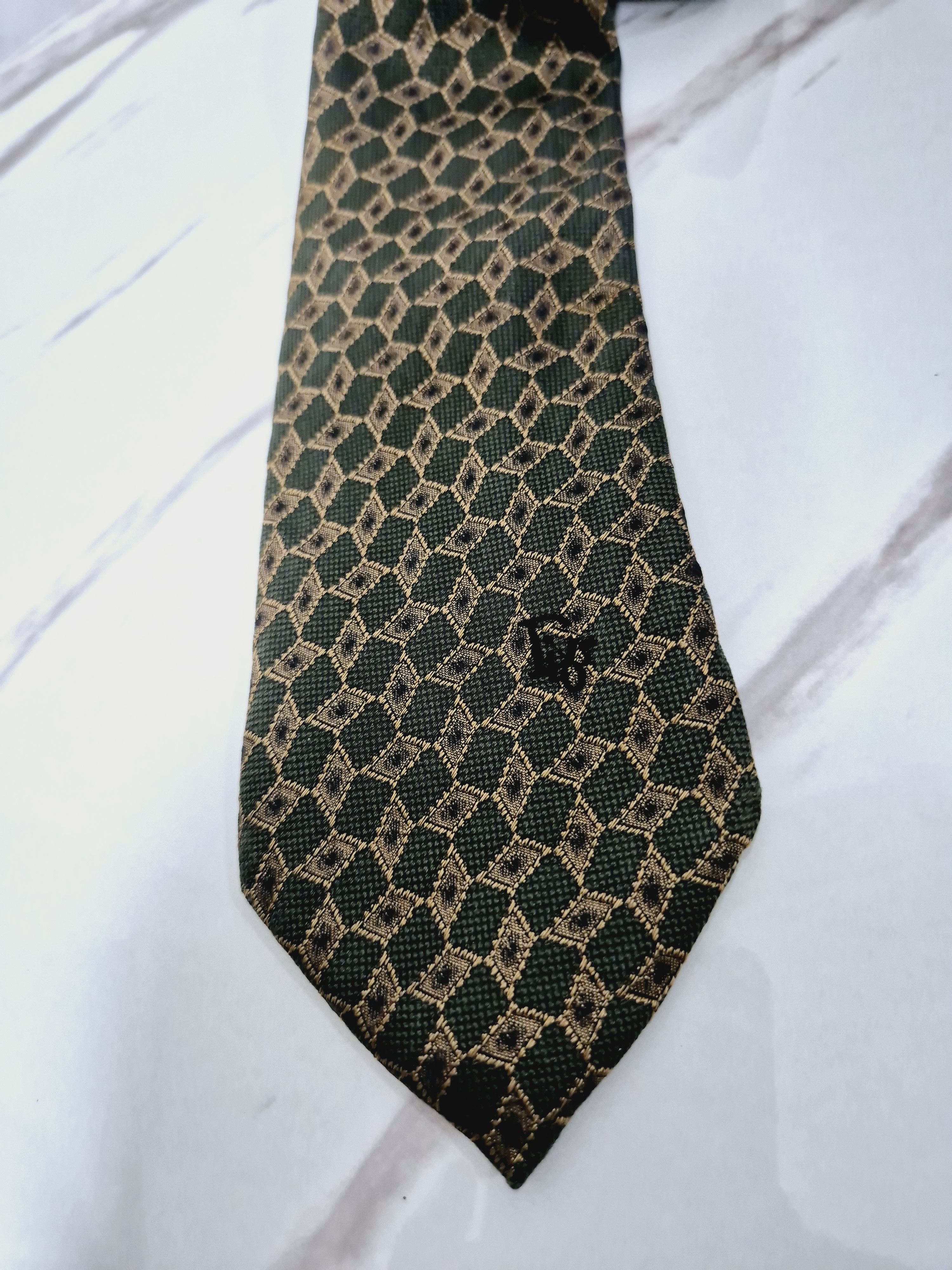 Christian Dior Monsieur × Dior Christian Dior Silk Tie Size ONE SIZE - 2 Thumbnail