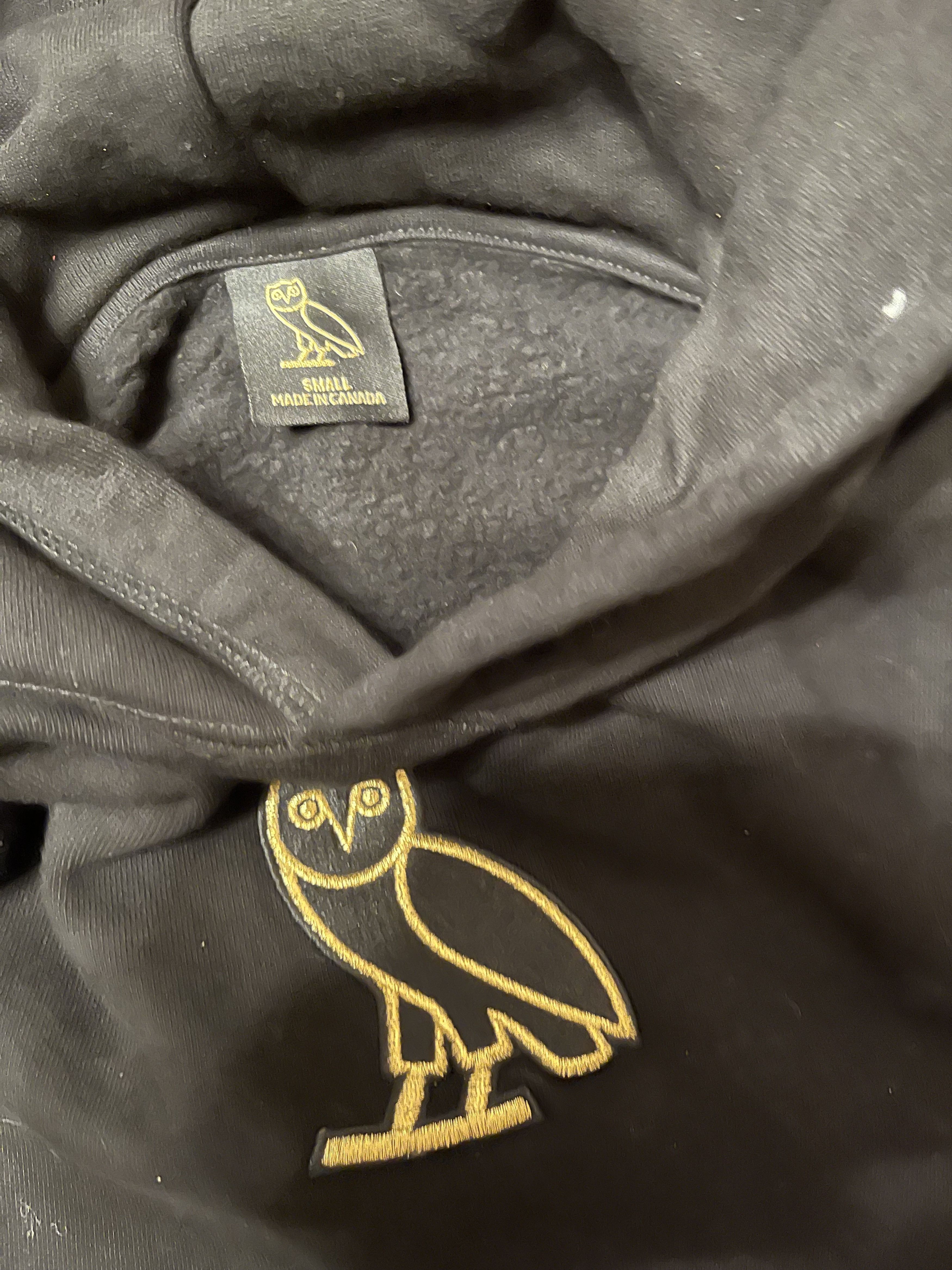October's Very Own OVO Hoodie Center Gold Logo Man's Black Size S Size US S / EU 44-46 / 1 - 4 Thumbnail