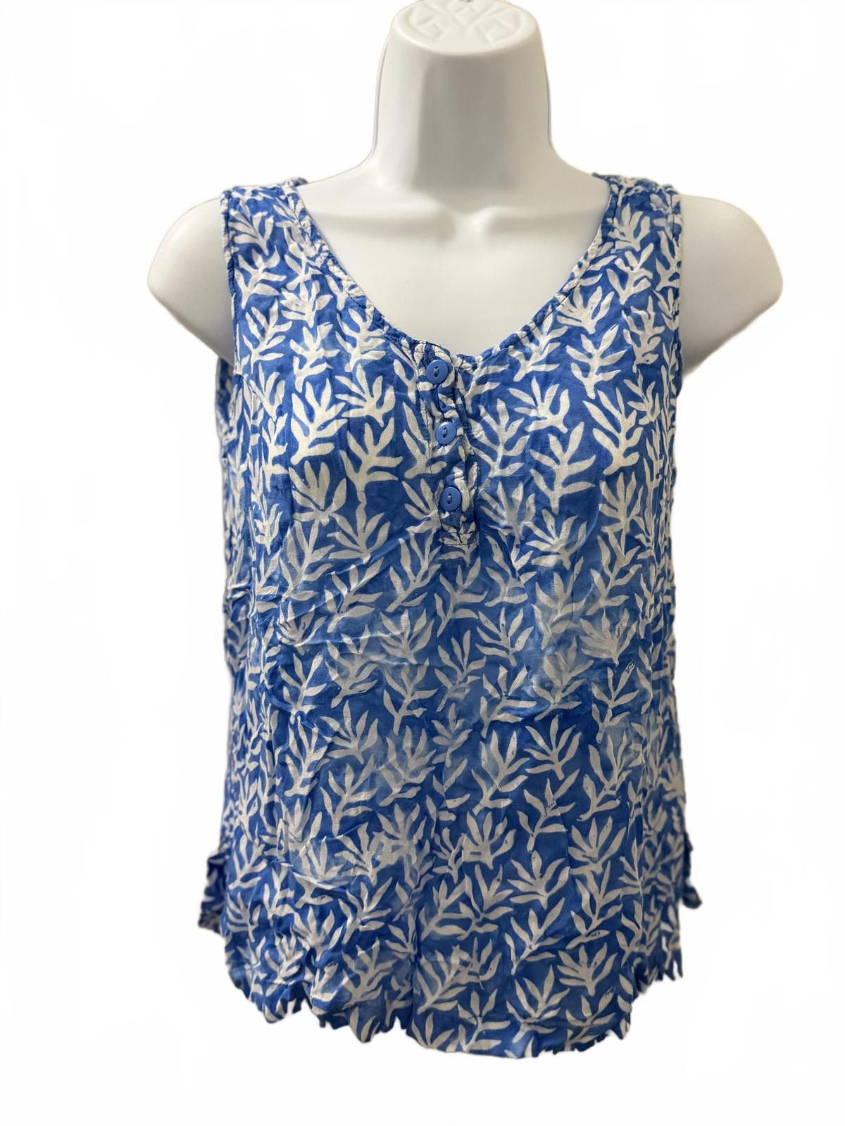 Other BLUEGINGER Breezy Blouse in Blue (X-SMALL) Size XS / US 0-2 / IT 36-38 - 1 Thumbnail