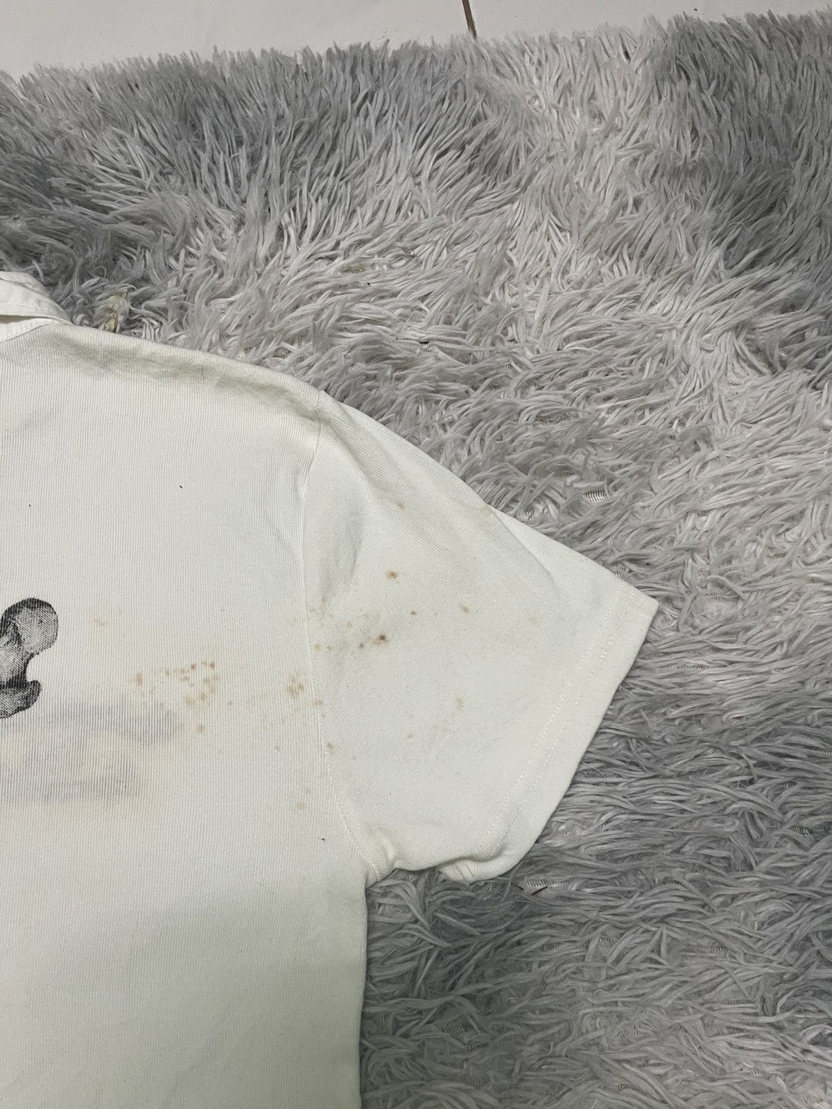 In The Attic 2000s IN THE ATTIC HOMME HALF BUTTON BONES TEES Size US S / EU 44-46 / 1 - 14 Thumbnail