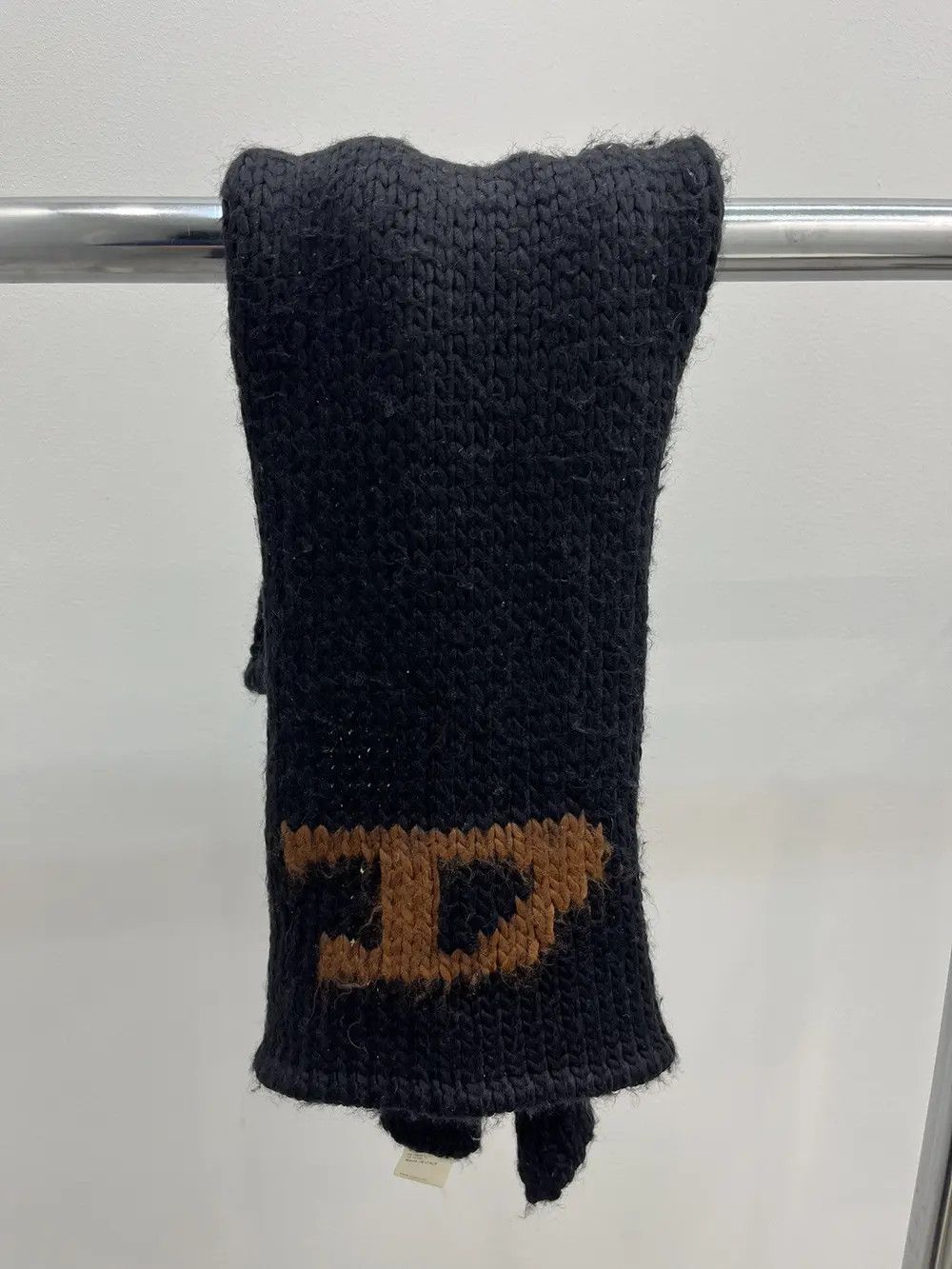 Diesel Vintage Diesel Big Logo Knit Beany Sacrf Size ONE SIZE - 1 Thumbnail