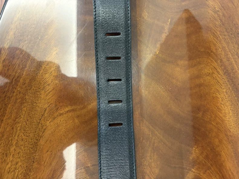 Saint Laurent Paris Saint laurent paris Black patent leather belt 2506-Nextarro Size ONE SIZE - 7 Thumbnail