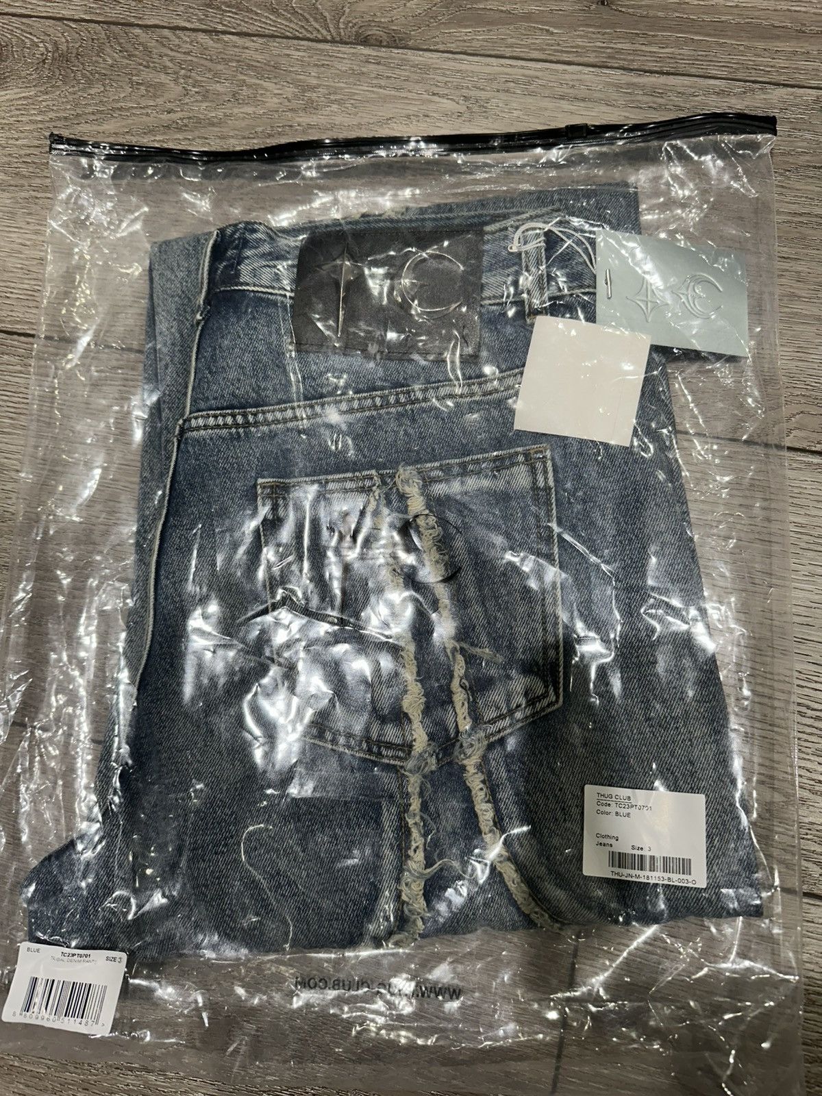 Thug Club Thug Club Denim Tribal Pants Size 4 Size US 34 / EU 50 - 8 Thumbnail
