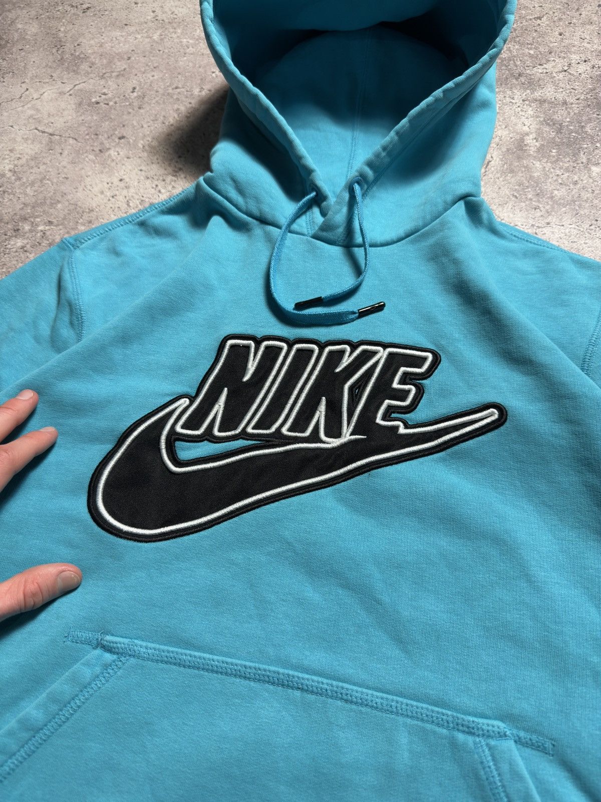 Nike Vintage Nike Bog Logo Hoodie Size US M / EU 48-50 / 2 - 3 Thumbnail