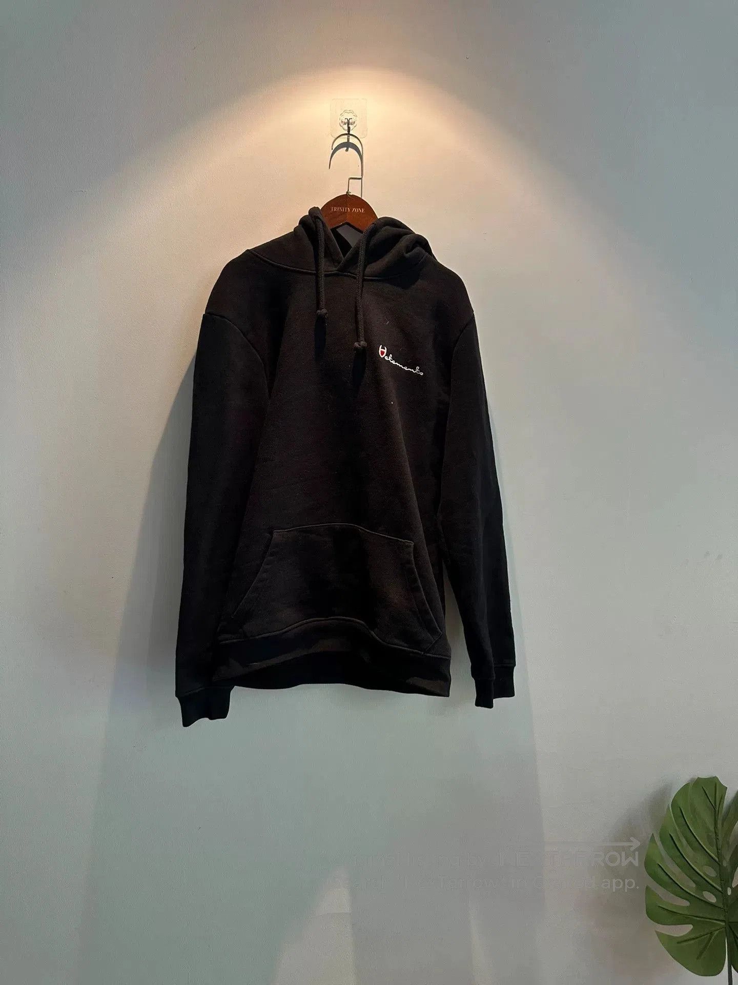 Vetements Vetements Bro Baseball Embroidered Logo Zip Hoodie M