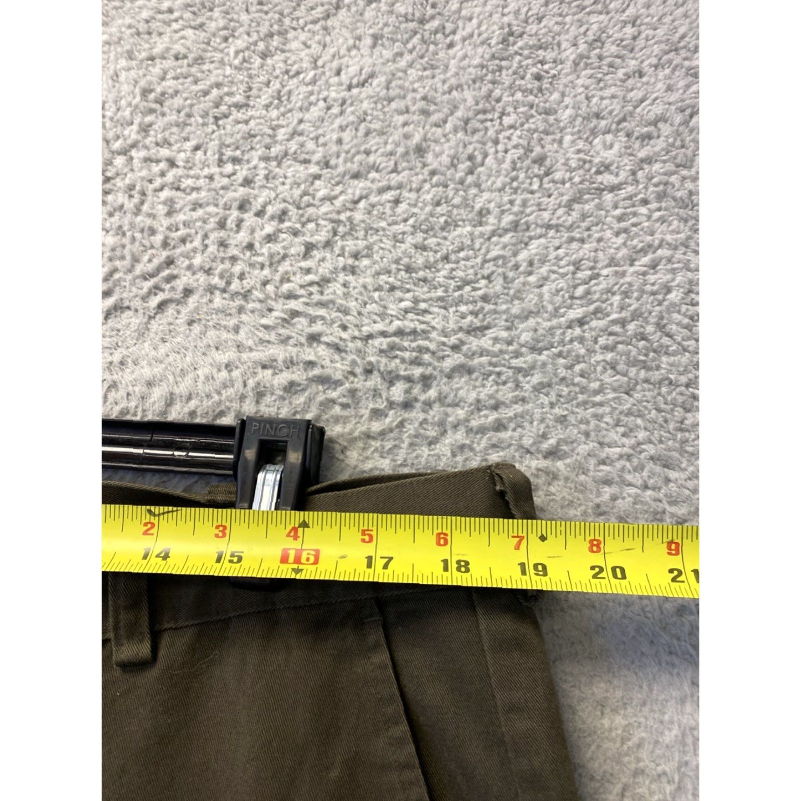 Brooks Brothers BROOKS BROTHERS Military Sage Green Chino Pants 38W x 30L Mens Regular Size US 38 / EU 54 - 3 Thumbnail