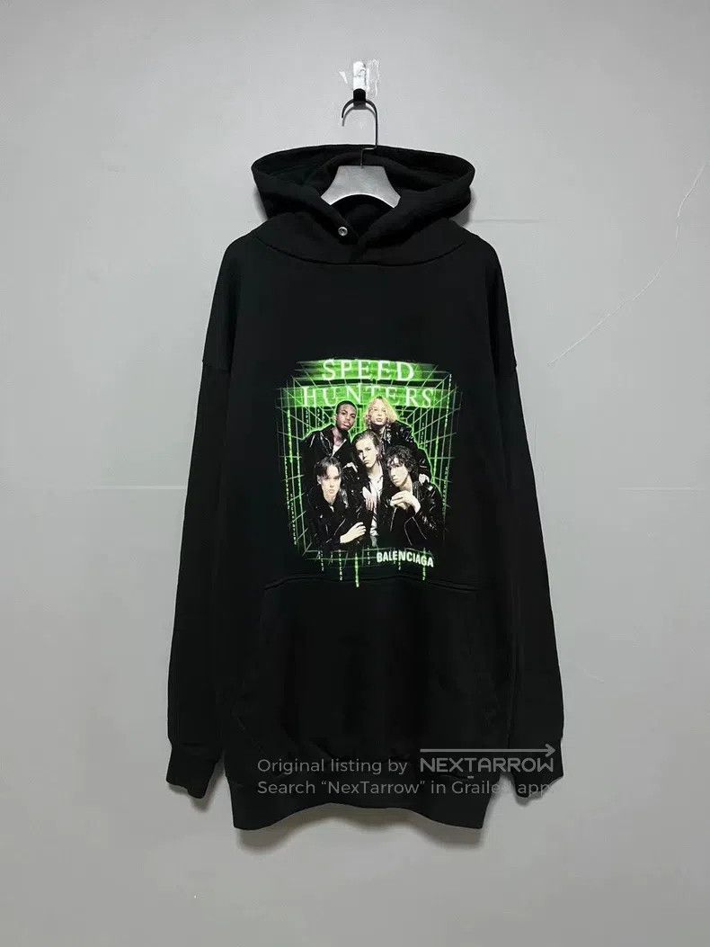 Balenciaga Balenciaga Green band hooded sweatshirt, size XXS Size US XXS / EU 40 - 1 Thumbnail