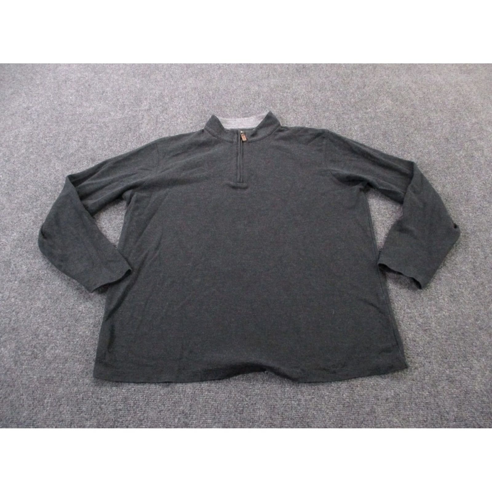 Mizzen+Main Mizzen + Main Sweatshirt Mens 2XL Gray Pullover Performance Sweater Outdoor Jacket Size US XXL / EU 58 / 5 - 2 Thumbnail
