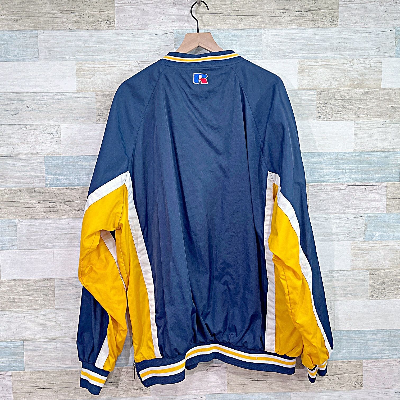 NCAA × Russell Athletic × Vintage Georgia Southern University Vintage 90s Windbreaker Mens 3XL Size US XXL / EU 58 / 5 - 4 Thumbnail