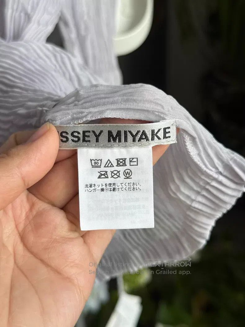 Issey Miyake Issey Miyake size:one size See-Through Zipper Cardigan, Sm Size XXS / US 00 / IT 34 - 3 Thumbnail