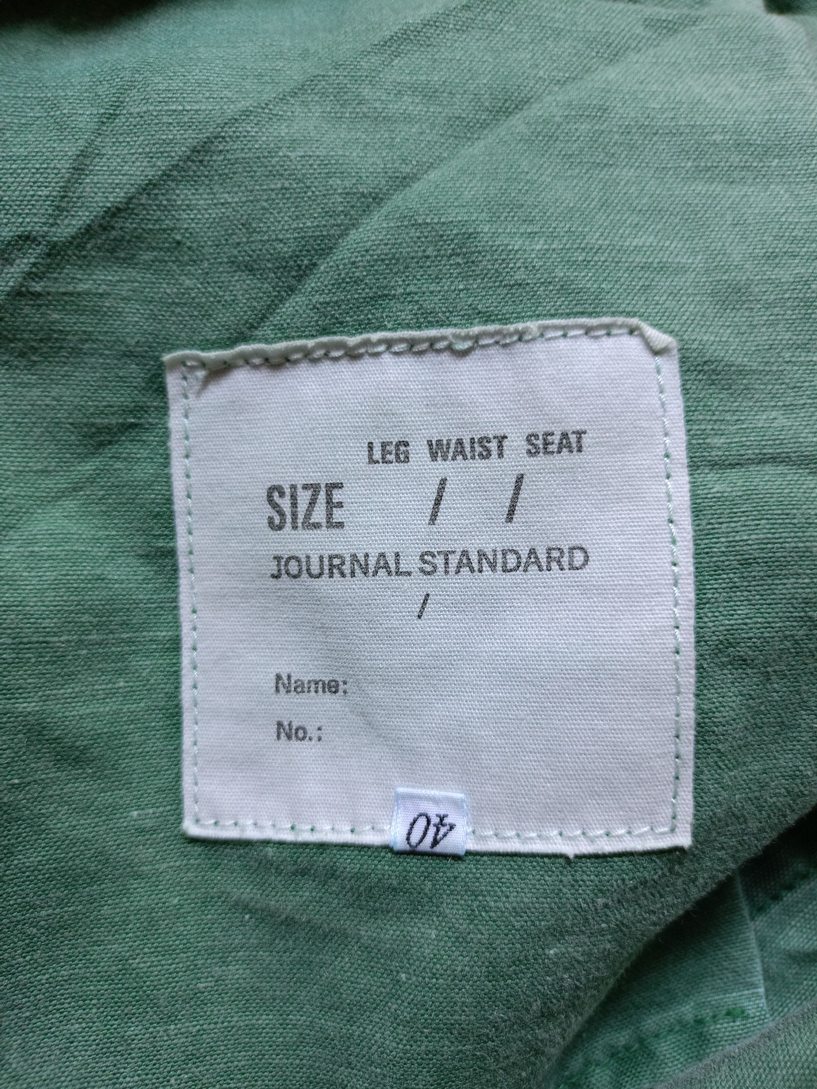 Japanese Brand × Journal Standard 2000s Journal Standard fatigue Pants Size US 36 / EU 52 - 7 Thumbnail