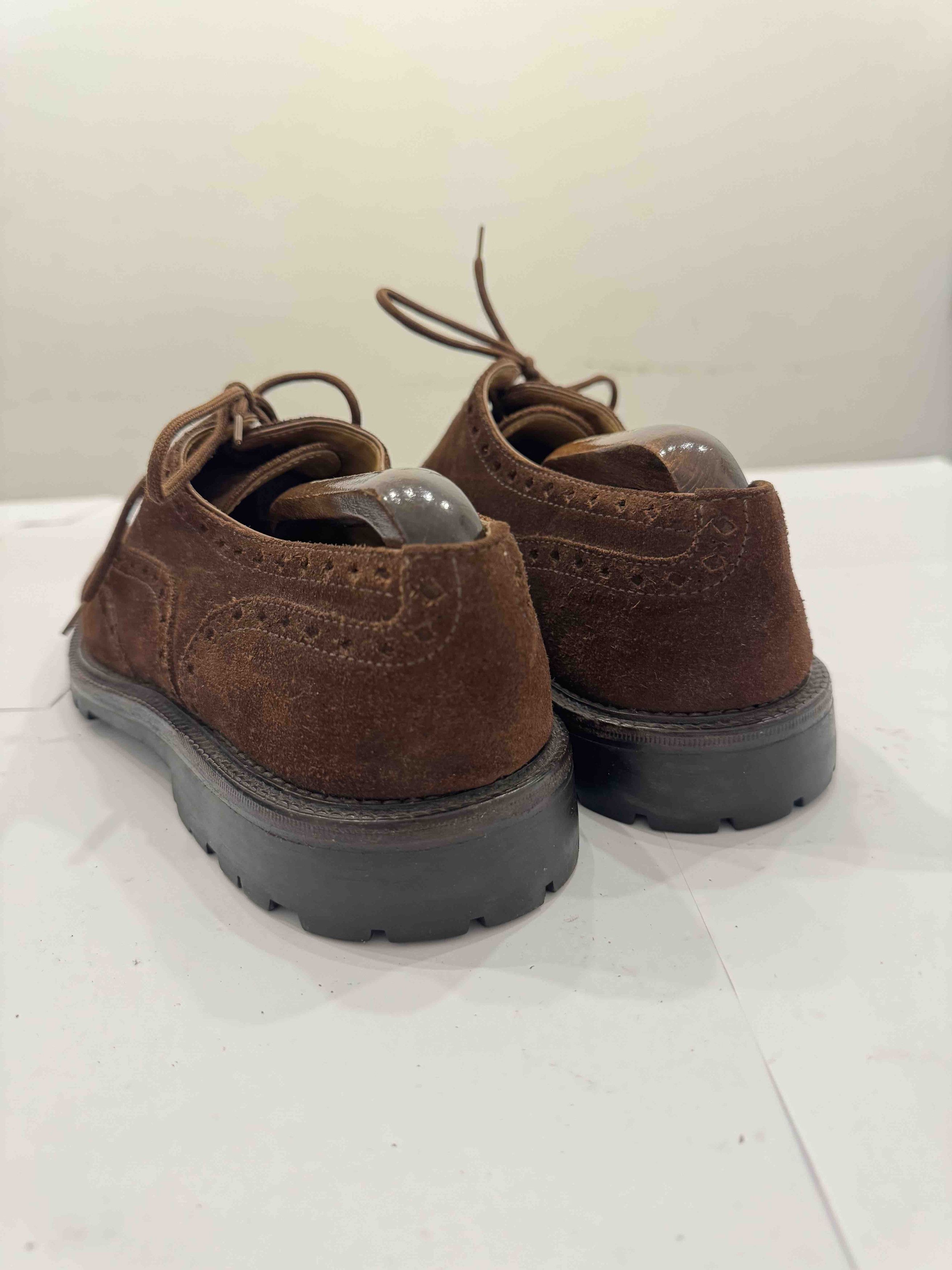 Other Scarpe Al Duca D'Aosta Derby in Suede marrone Size US 10 / EU 43 - 5 Thumbnail