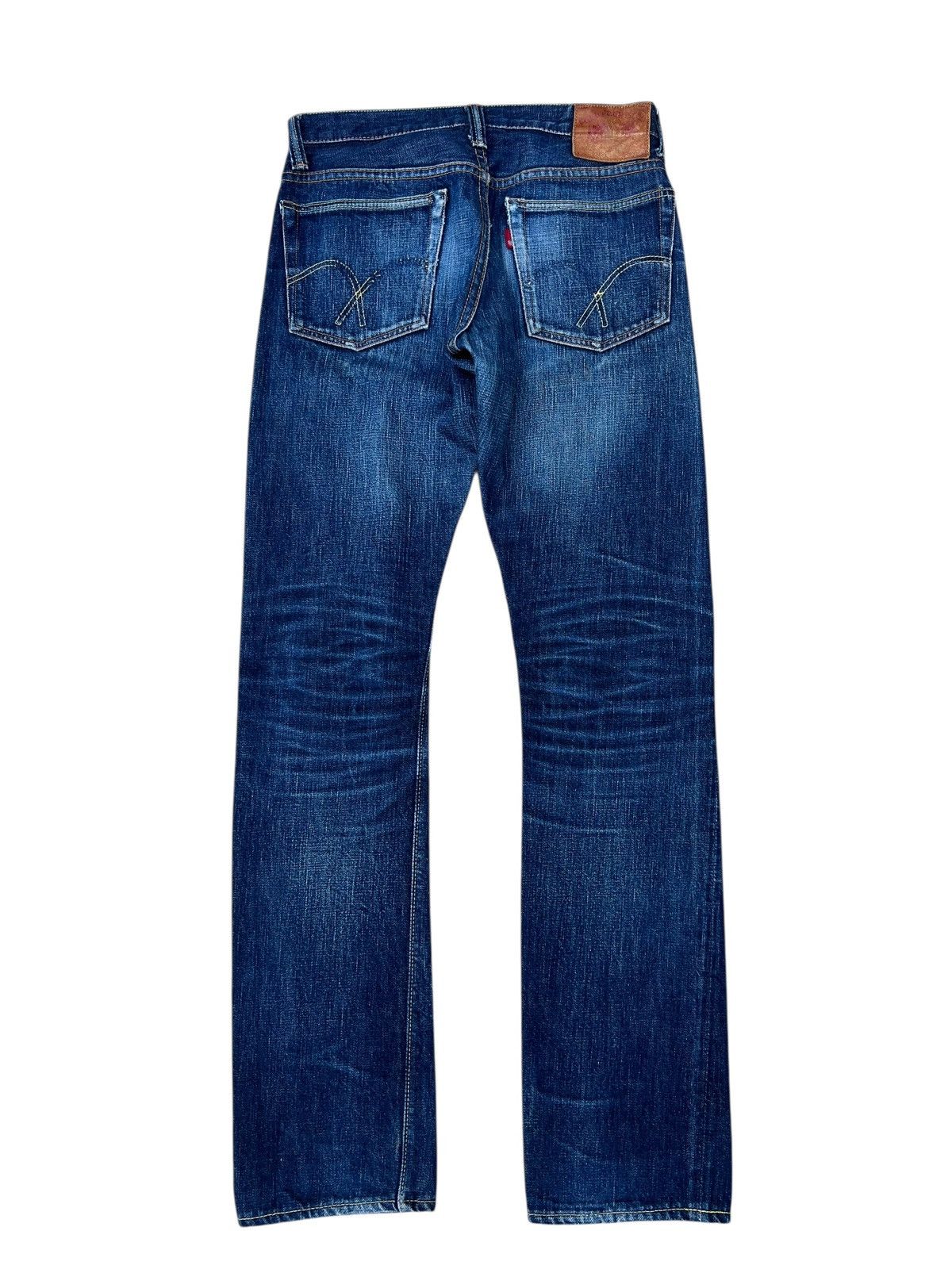 Full Count & Co. Vintage Full Count Japan Hidden Rivets Denim Selvedge Jeans Size US 27 - 16 Thumbnail