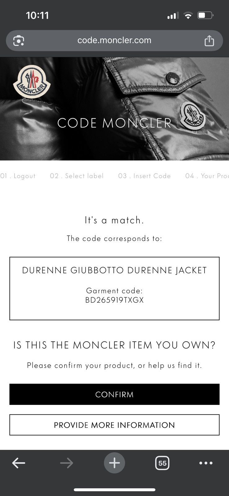 Moncler Moncler Durenne Giubbotto Durrene jacket Size S / US 4 / IT 40 - 17 Thumbnail