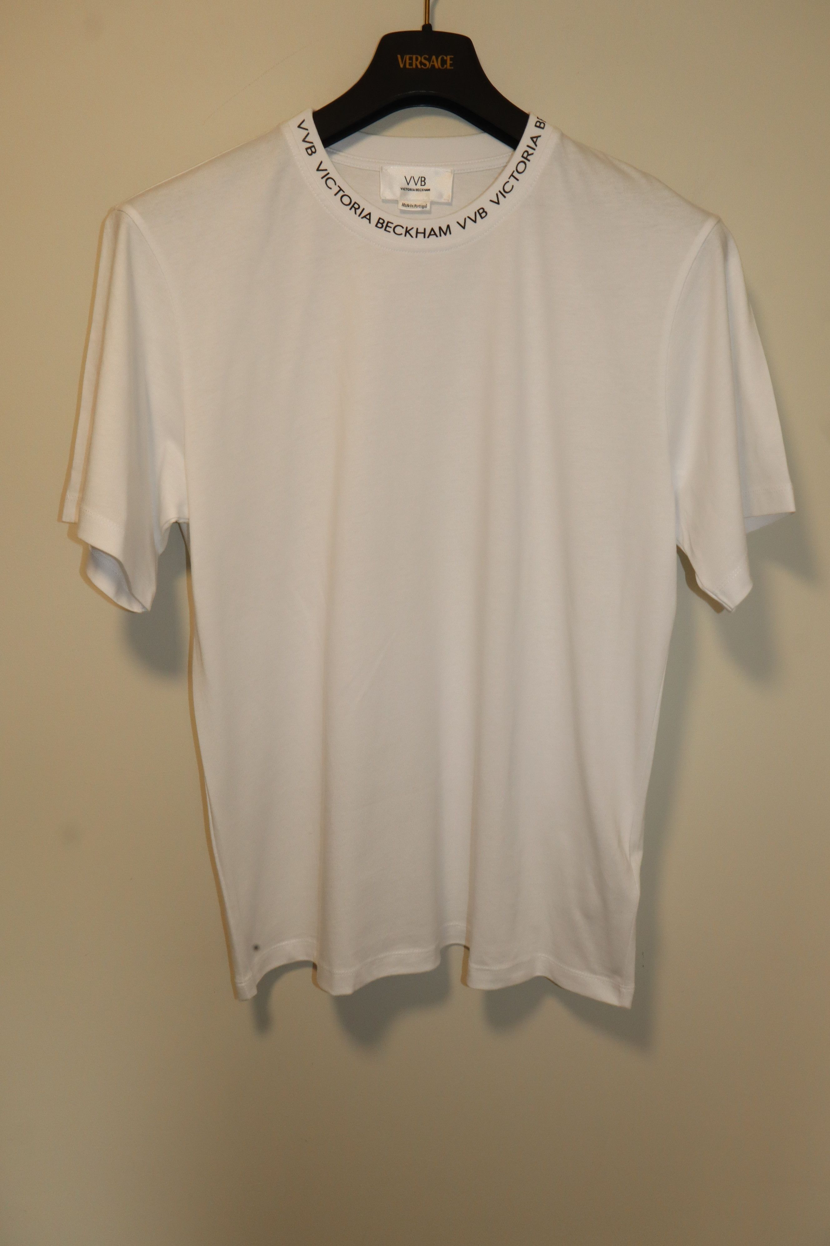 Victoria Beckham Logo collar print t-shirt Size M / US 6-8 / IT 42-44 - 1 Thumbnail