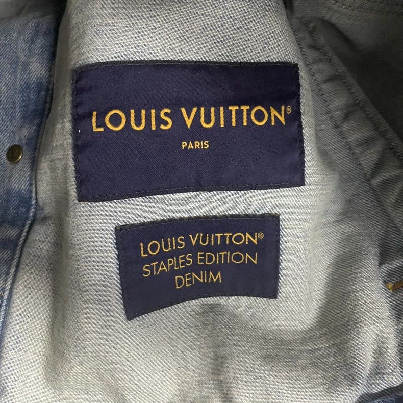 Louis Vuitton Louis Vuitton Blue embroidered lapel single-breasted long-s Size US L / EU 52-54 / 3 - 6 Thumbnail