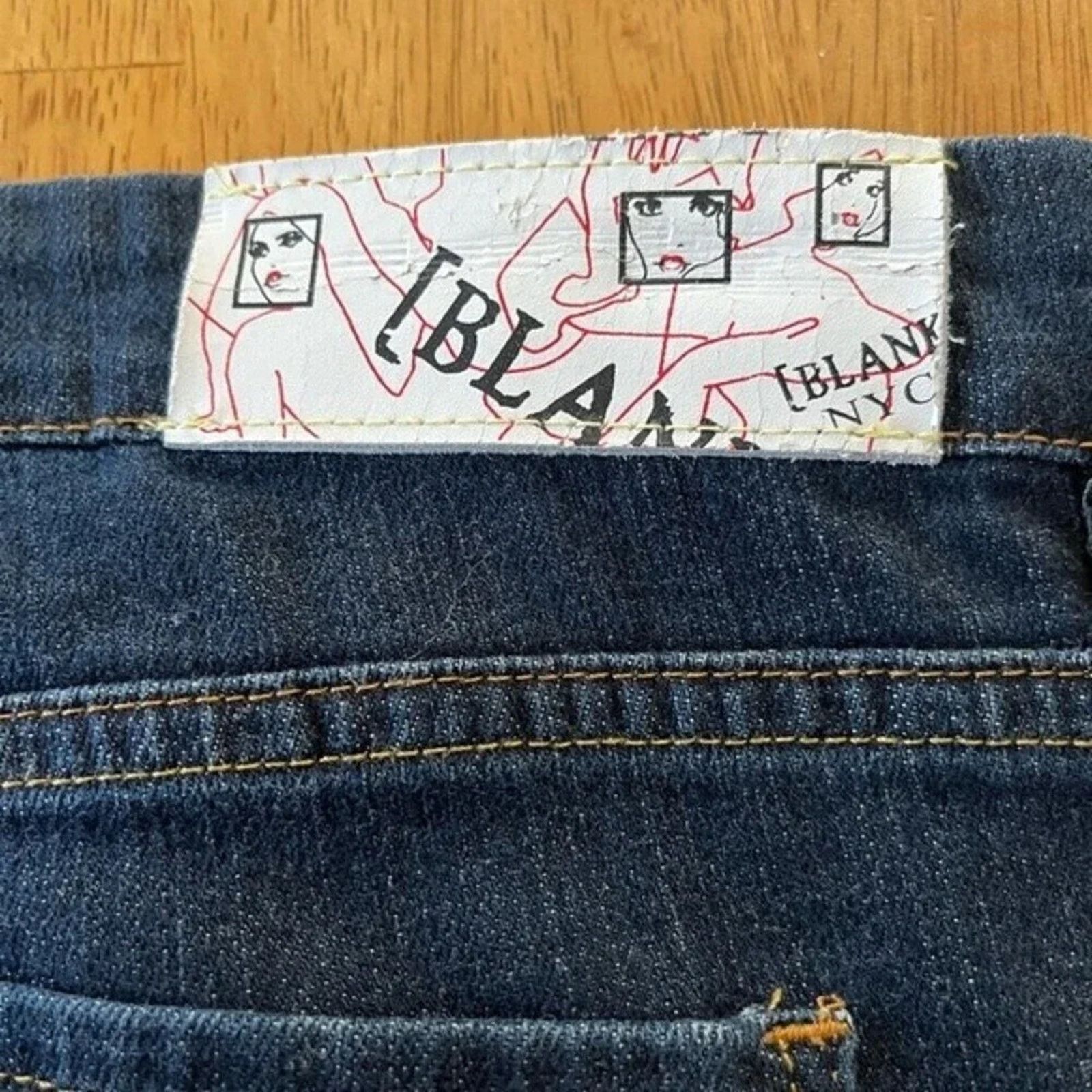 BLANKNYC Blanknyc skinny dark wash jeans, size 28 Size 28" / US 6 / IT 42 - 3 Thumbnail