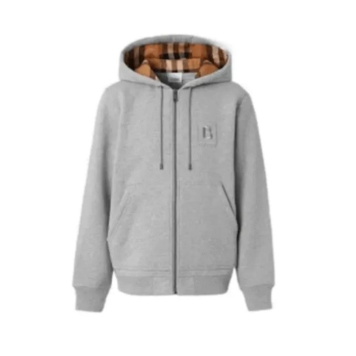Burberry Burberry FW22 Logo Zip-up Hoodie for Men 0079 Size XL / US 12-14 / IT 48-50 - 1 Thumbnail