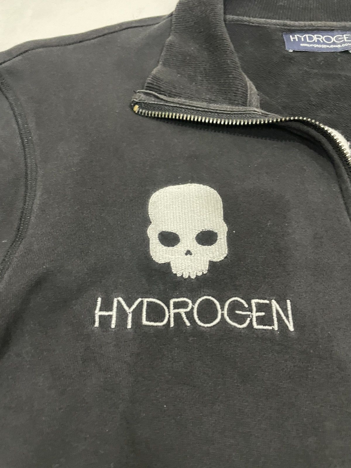 HYDROGEN Hydrogen Petrarca Trainer Jacket Zipper Embroidery Skull Size US XL / EU 56 / 4 - 5 Thumbnail