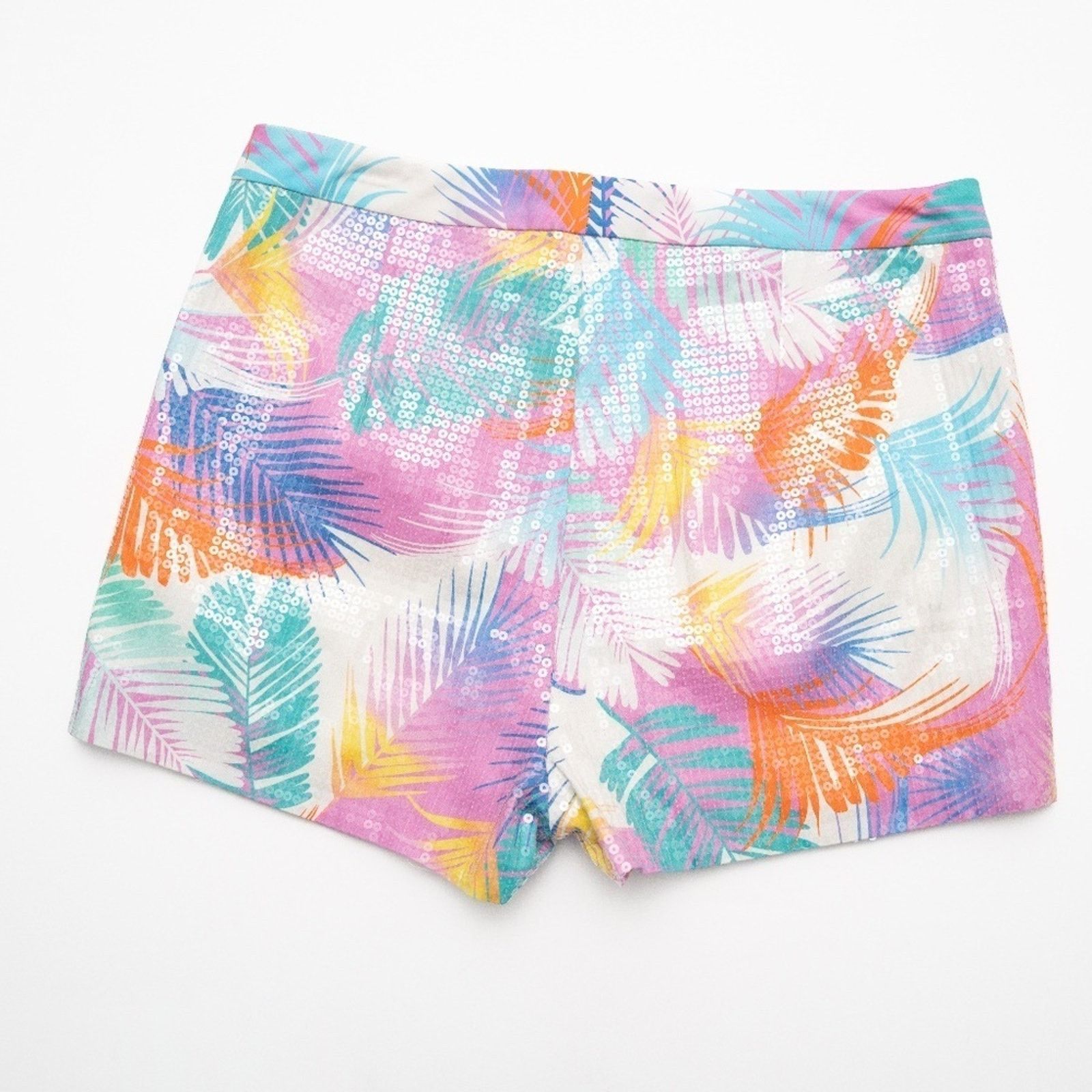 Le Superbe Le Superbe. Revolve. Tropical Sequin Shine Shorts. Size 30" / US 8 / IT 44 - 11 Thumbnail
